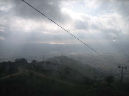 Erice by Gondola in the Clouds