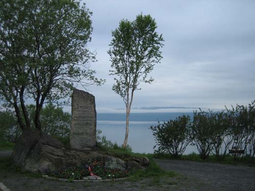 The Narvik Memorial from 1940