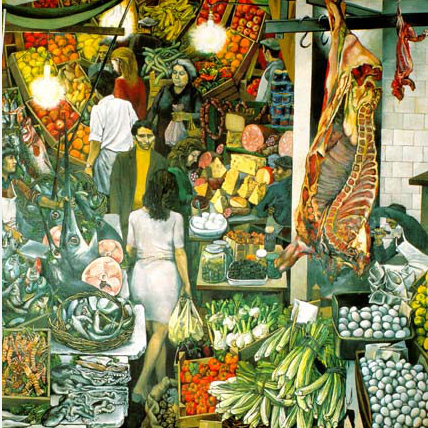 La Vucciria by Renato Guttuso