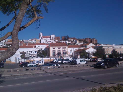 Silves - with cathedral and Castle