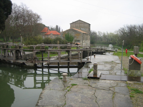 Locks at Trèbes