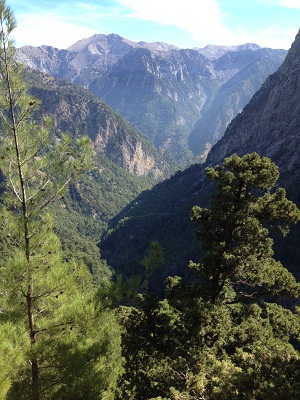 Samario Gorge at the Start