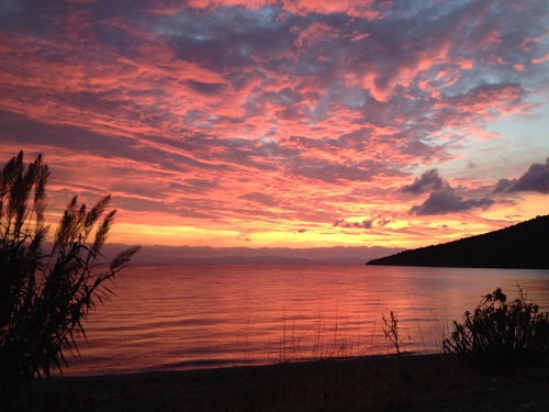 Sunrise in the Peloponnese