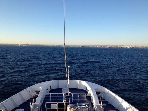 Bari by boat