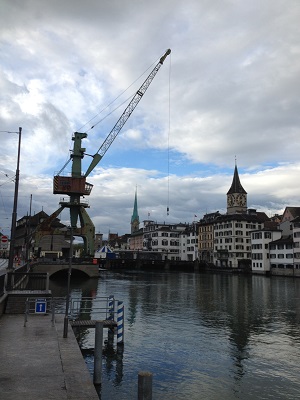 The Crane on the Limmat