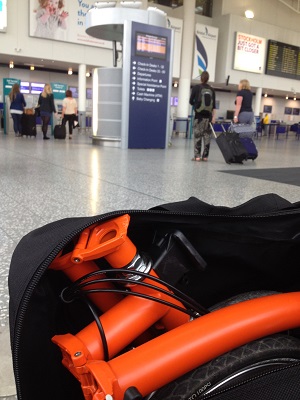 Brompton at Bristol Airport