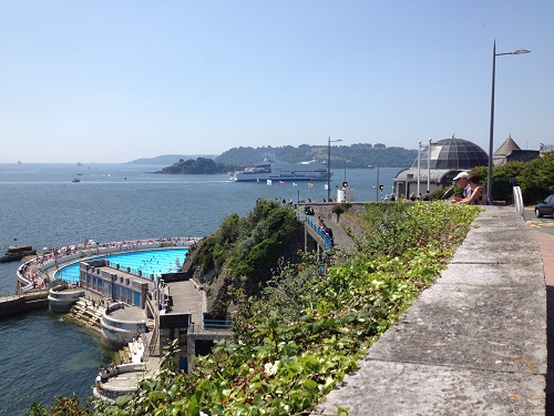 Plymout Hoe and Drake's Island