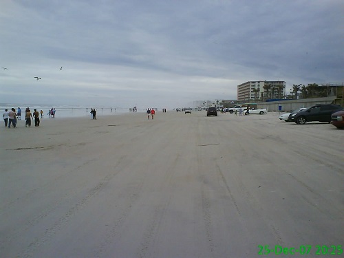 Sunday Beach Parking