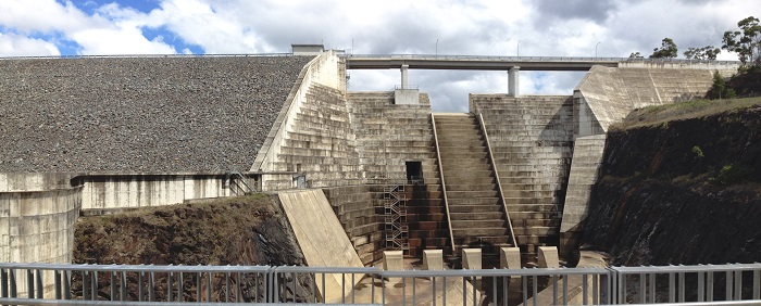Hinze Dam, water for Brisbane and the Gold Coast