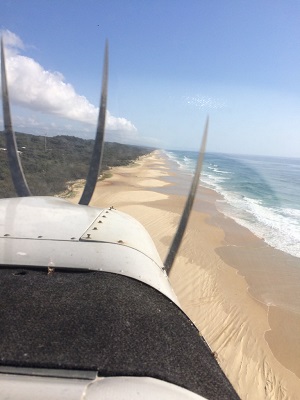 LAnding on the Beach