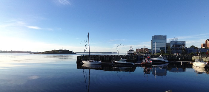 Calm sunny morning Halifax