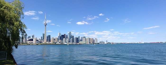Toronto from the Islands