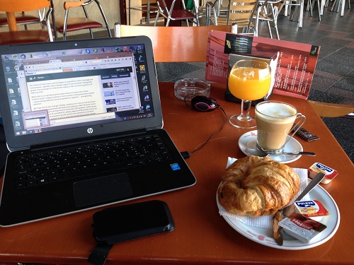 Breakfast in Spain