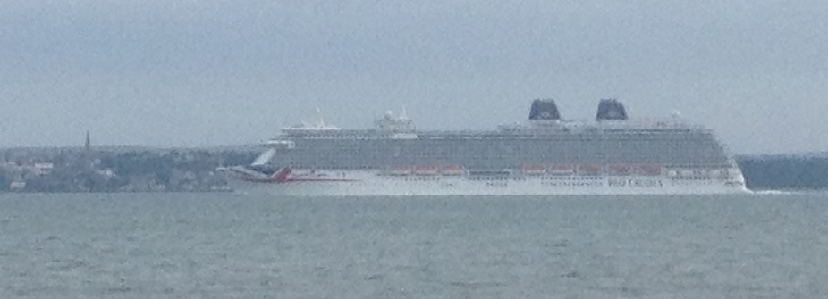 Cruise Ship in the Solent