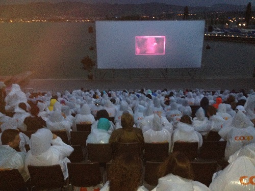 Ghosts watching the Film