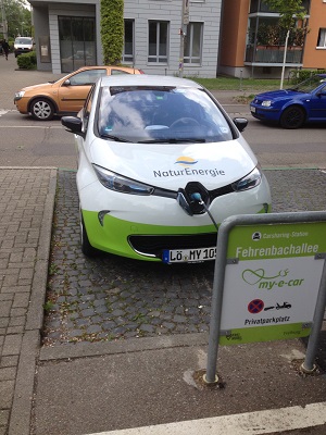 Electric rent-a-car