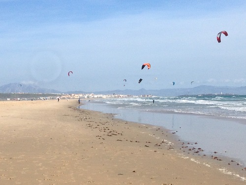 Kite-surfers