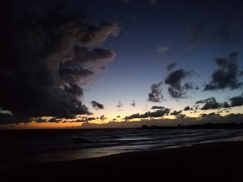 Evening clouds