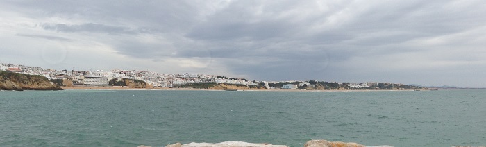 Albufeira from the Sea