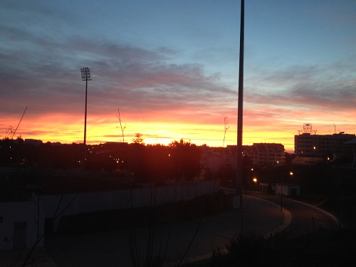 Sunrise in Albufeira