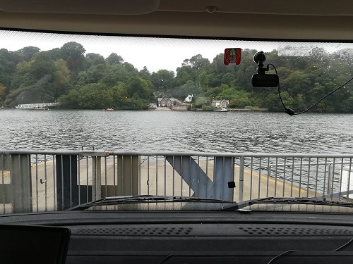 An unexpected ferry over the Fal