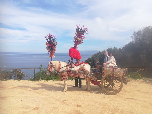 Marriage cart