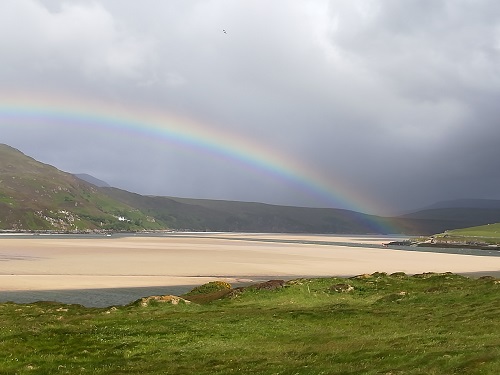 Rainbow over Kyle of Durness